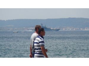 Rus Savaş Gemileri Boğazdan Geçti