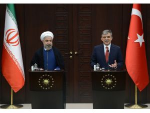 Cumhurbaşkanı Gül-ruhani Ortak Basın Toplantısı