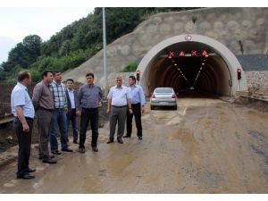 Zonguldak’ta Doğal Afete İnceleme