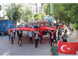 Gaziantep’te Ülkücüler Lice’de Yaşananları Protesto Etti