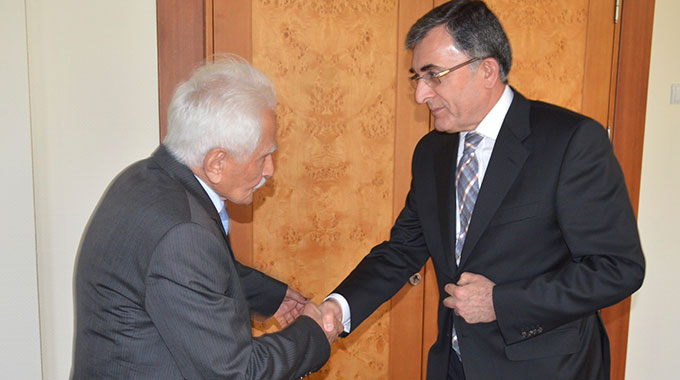 Karakoç’tan, Karaaslan’a Ziyaret