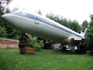 Ormana Taşıdığı Dev Boeing 727 Yeni Evi Oldu