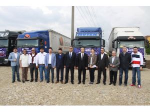 İnegöllü Mobilyacılardan Bosna’ya 5 Tır Yardım