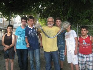 Balıkçı Ağına Takıldı