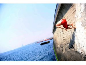 (Özel Haber) Serinlemek İçin Ölümüne Atlayış