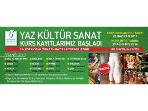 Beylikdüzü’nde Ücretsiz Kültür-sanat Kursları Devam Ediyor