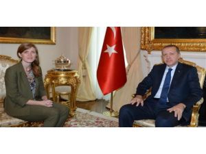 Erdoğan Bm Heyetiyle Görüştü