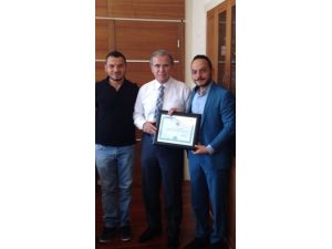 Avrupa Karabükspor Derneğinden Şahin’e Ziyaret
