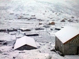 Rize’de Haziran Karı