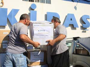 Kipaş’tan Depremzedelere Yardım Eli