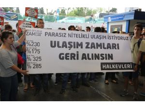 İstanbul’da Ulaşım Zammı Protestosu