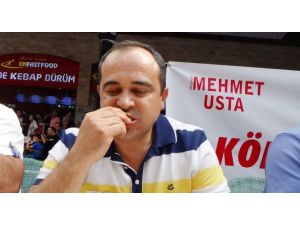 Babalar Köfte Yeme Yarışmasında Buluştu
