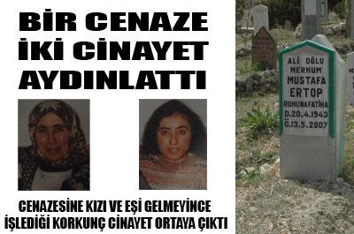 Bir cenaze iki cinayeti aydınlattı 
