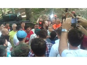 Minik Baran Ailesine Kavuştu