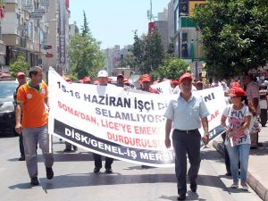 İşçilerden Taşerona Hayır Yürüyüşü