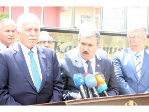 Sp Genel Başkanı Kamalak, Bbp Genel Başkanı Destici’yi Ziyaret Etti