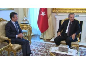 Erdoğan Rasmussen Görüşmesi