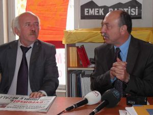 İstanbul Bağımsız Milletvekili Levent Tüzel Emek Partisini Ziyaret Etti