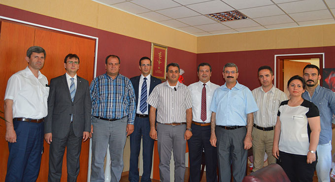 ZMO’dan Ziraat Fakültesi Dekanı Ve Yardımcısına Ziyaret