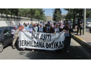 Eylem Yapan Aileler Diyarbakır Büyükşehir Belediyesine Yürüdü