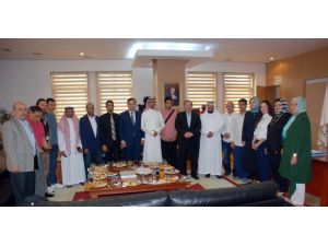 Suudi Arabistan Heyeti Başkan Kadıoğlunu Ziyaret Etti