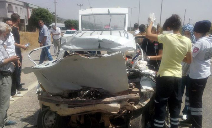 Kahramanmaraşta Trafik Kazası: 1 Ölü