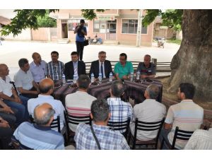 İnegölde 45 Köy Doludan Zarar Gördü