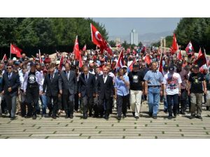 Soluğu Anıtkabir’de Aldılar
