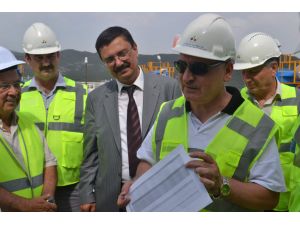 Eti Maden Genel Müdürü Yılmaz, Yeni Homojenlendirme Tesisini İnceledi