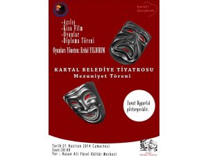 Kartal Belediye Tiyatrosu Öğrencileri Mezun Oluyor