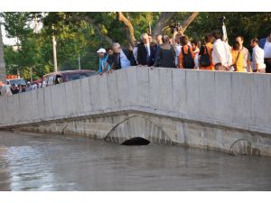 Debisi Artan Tunca Nehri Kırkpınar Alanını Tehdit Etmiyor