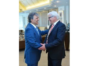 Almanya Dışişleri Bakanıyla Görüştü