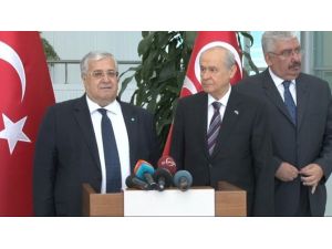 Bahçeli’yle Çatıyı Görüştüler
