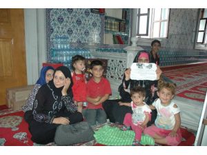 Suriyeliler Manavgatta Camiye Sığındı