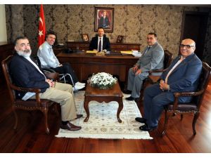 Samsunspor Yönetiminden Vali Aksoy’a Ziyaret