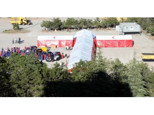 Mobil Hastane Kurum Eğitimi Konyada Başladı