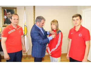 Köktaştan Merve Yazıcı’ya Altın
