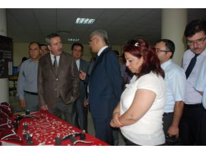 Mahkumların El Sanatları Sergilendi
