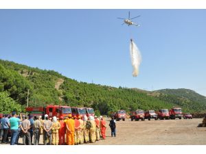 Orman Yangınlarına Karşı Prova