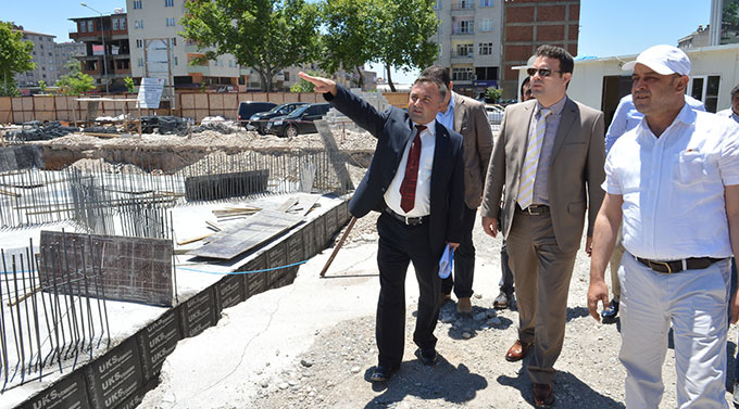Kültürpark İnşaatı Tüm Hızıyla Devam Ediyor
