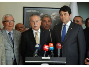 İhsanoğlu, Dp Genel Başkanı Uysal’ı Ziyaret Etti