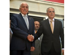 İhsanoğlu, Sp Genel Başkanı Kamalak’ı Ziyaret Etti