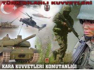 Kara Kuvvetleri Komutanlığının 2223üncü Kuruluş Yıldönümü