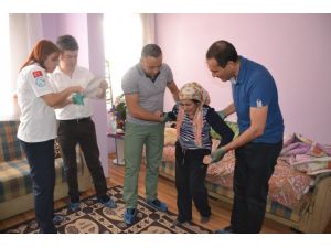 Yatalak Kadına Devlet Sahip Çıktı