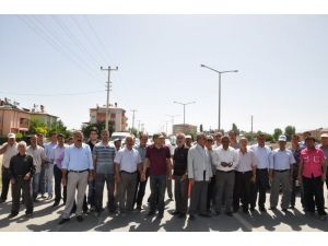 Elbistanda ‘Kavşak’ Eylemi