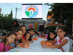 İstanbulun En Uç Mahallesinde 3 Bin Kişi İftar Heyecanı Yaşadı