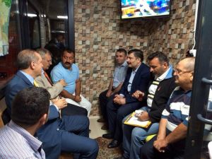 Başbakan Erdoğandan Taksicilere Sürpriz Gece Ziyareti