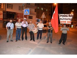 Mahalleliyi Orkestra İle Sahura Kaldırıyorlar