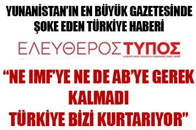 Yunanistan bu Türkiye haberi ile şoke oldu 