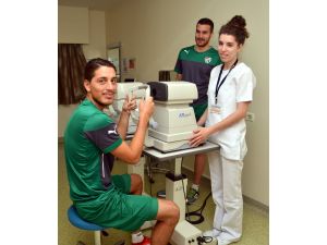 Bursasporlu Futbolcular Sağlık Kontrolünden Geçti